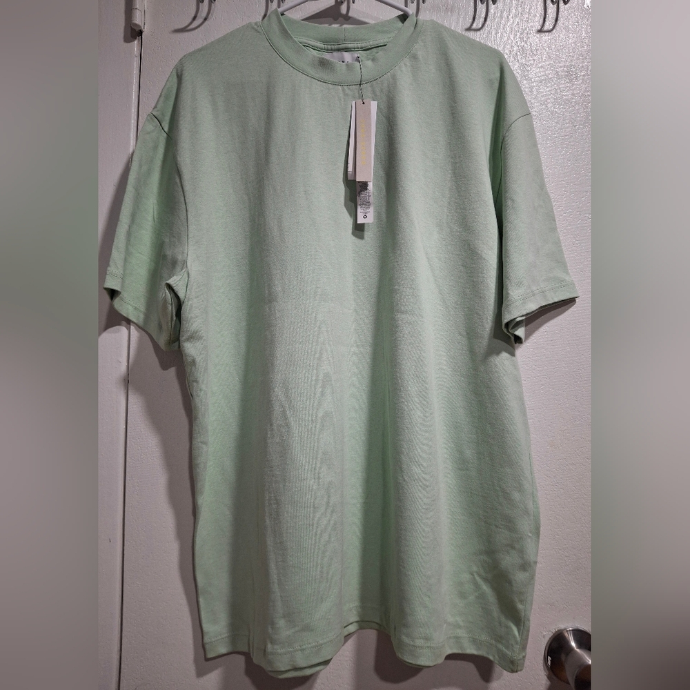 Topman Light Green Short Sleeve Tee